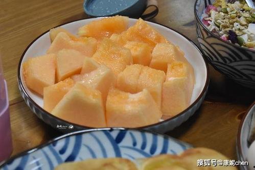 早餐 吃哈密瓜,清新一夏的甜蜜启程